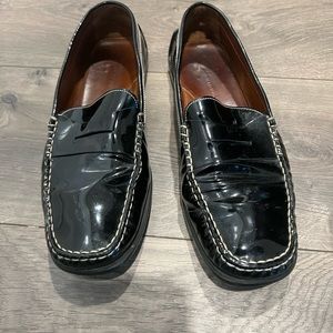ANTONIO BOSSI LEATHER LOAFERS. Made in Italy